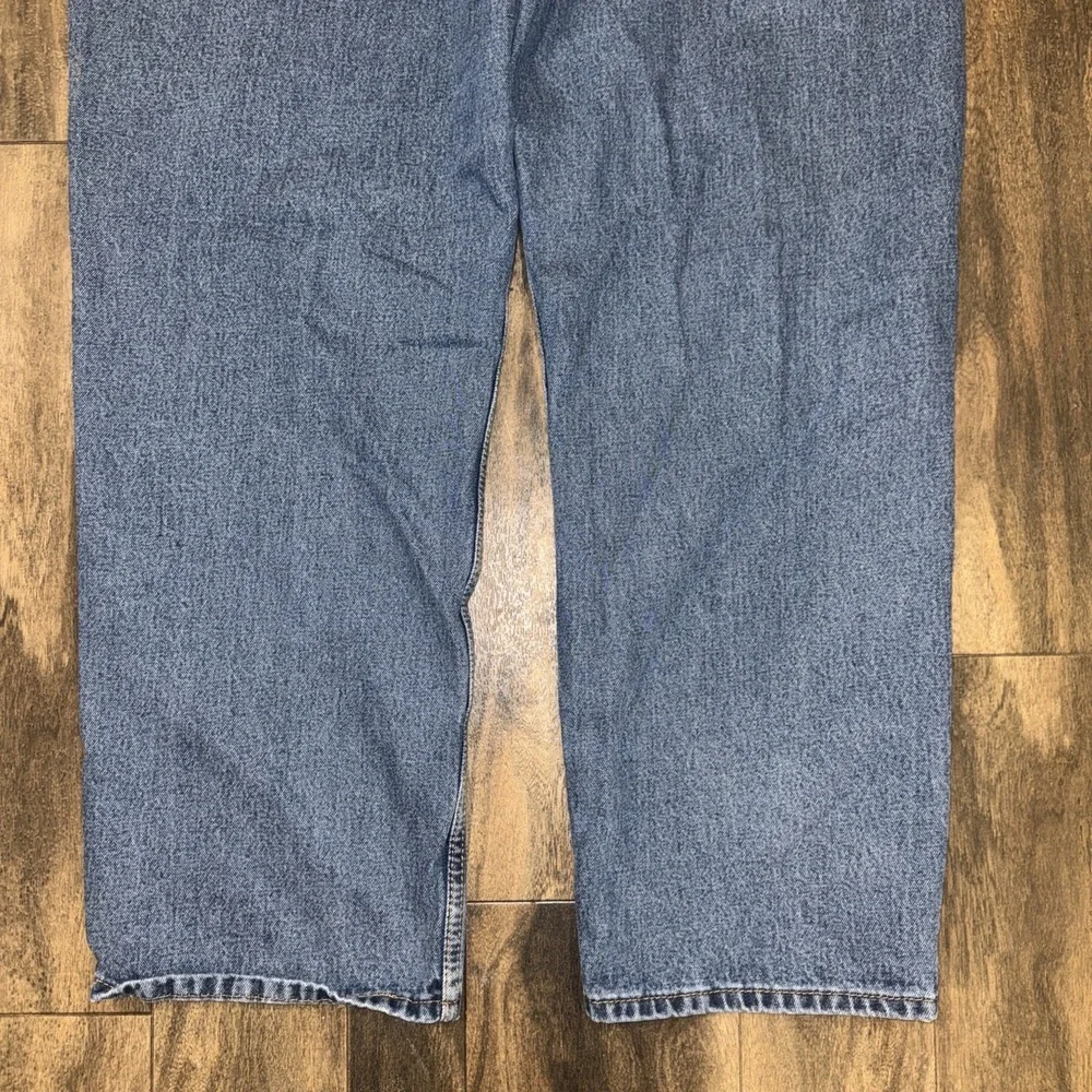 Levi's 550 Relaxed‎ Fit Straight Leg Dark Wash Denim Jeans Men's Size 42x30